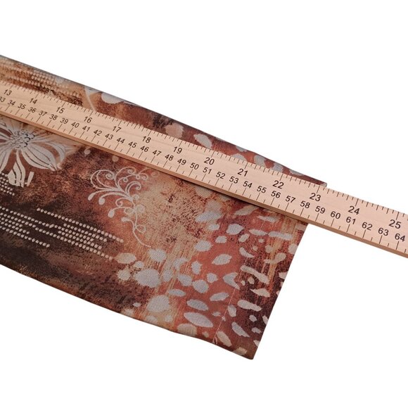 Chicos Open front Floral Silk Blend Womens Jacket Front Pockets Lightweight Sz M - Picture 8 of 8